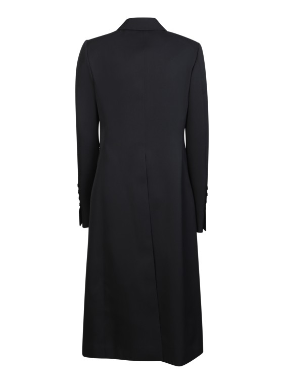 Shop Sapio Double-breasted Black Tuxedo Coat