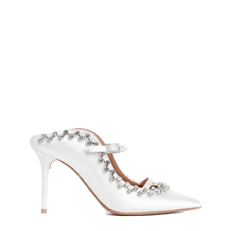 Malone Souliers Gala 85 Pumps In White