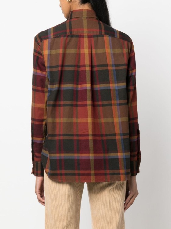 Polo Ralph Lauren Plaid-check Pattern Cotton Shirt In Black
