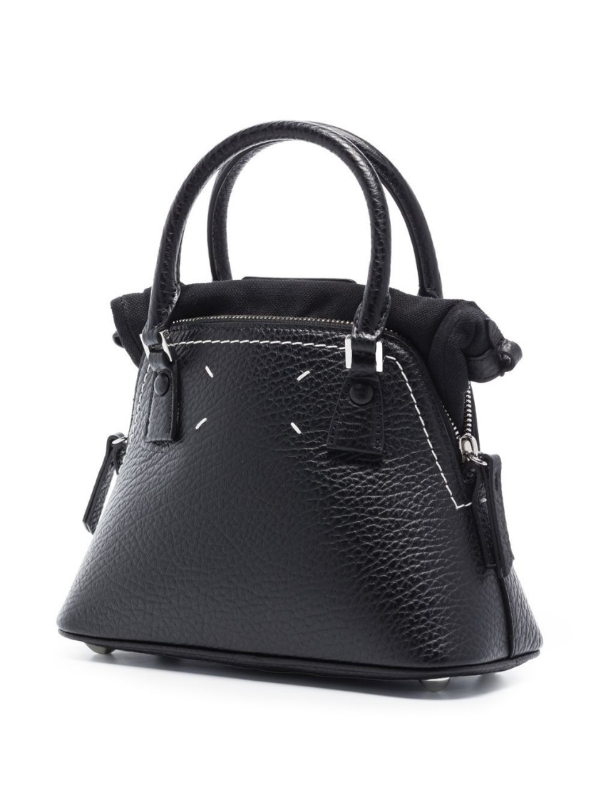 Maison Margiela 5ac Mini Tote Bag In Black