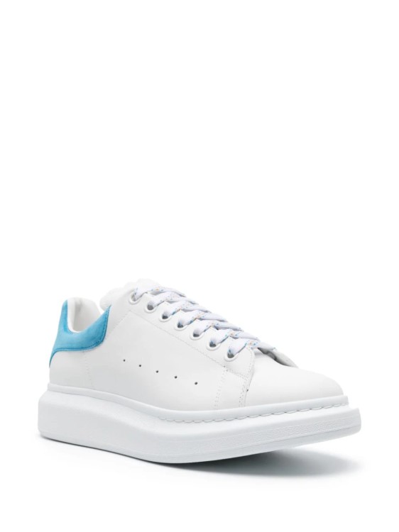 Shop Alexander Mcqueen White Chunky Sneakers