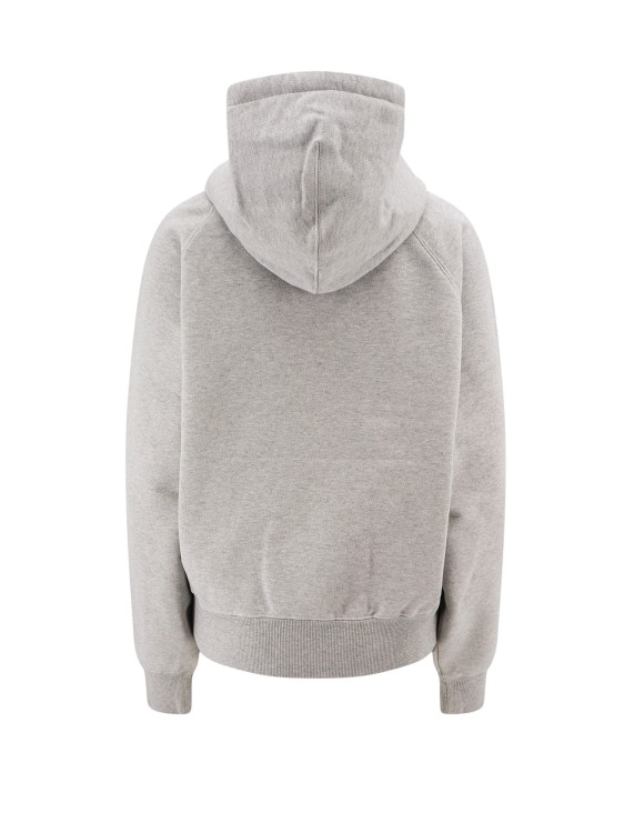 Shop Ami Alexandre Mattiussi Biologic Cotton Sweatshirt With Logo In Grey