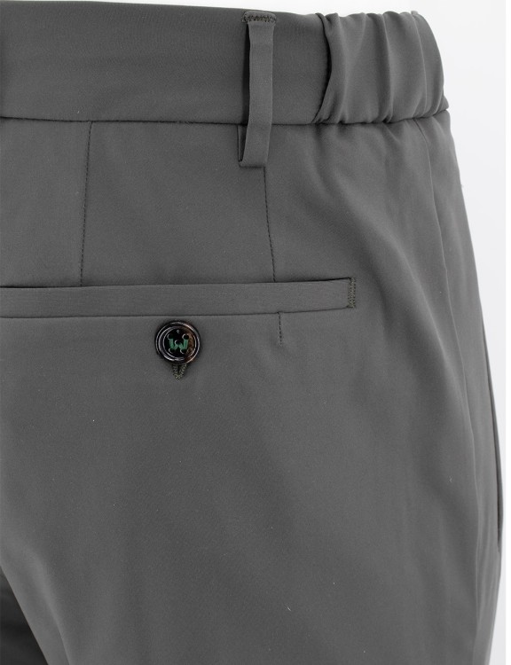 Shop Berwich Regular Fit Trousers In Grey
