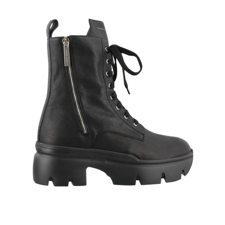 Shop Giuseppe Zanotti Apocalypse Leather Boots In Black