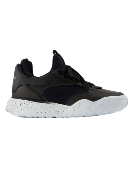 Alexander Mcqueen Sneakers Court Tech In Black