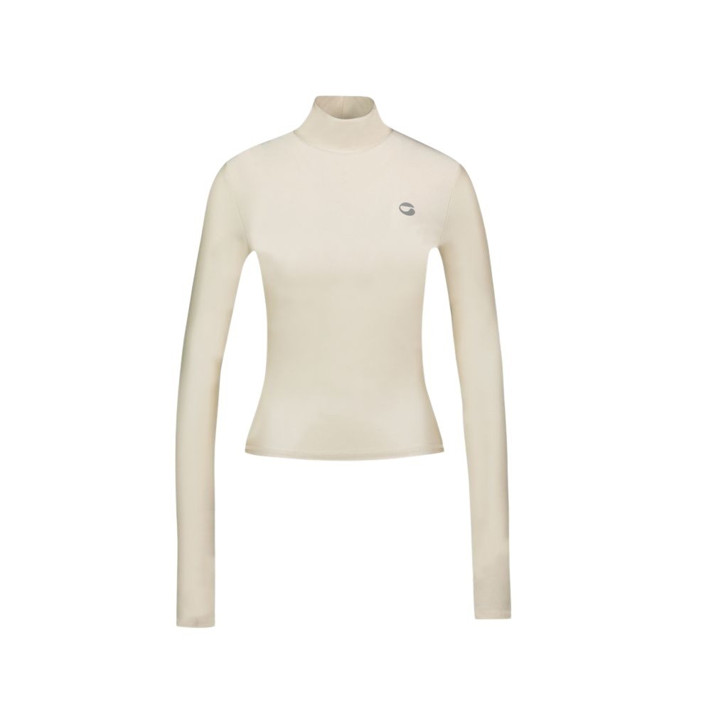 Coperni High Neck T-shirt - Nylon - Beige In Neutrals