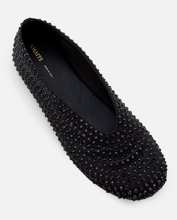 Shop Khaite Marcy Flat In Black