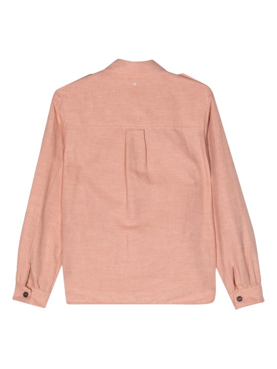 Shop Lorena Antoniazzi Classic-collar Pink Shirt