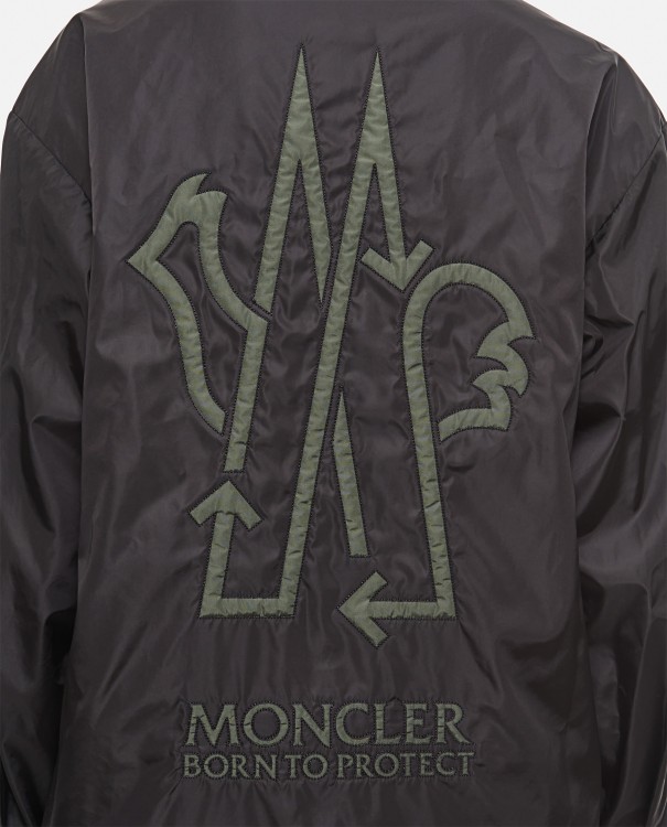 Shop Moncler Chapon Jacket In Grey