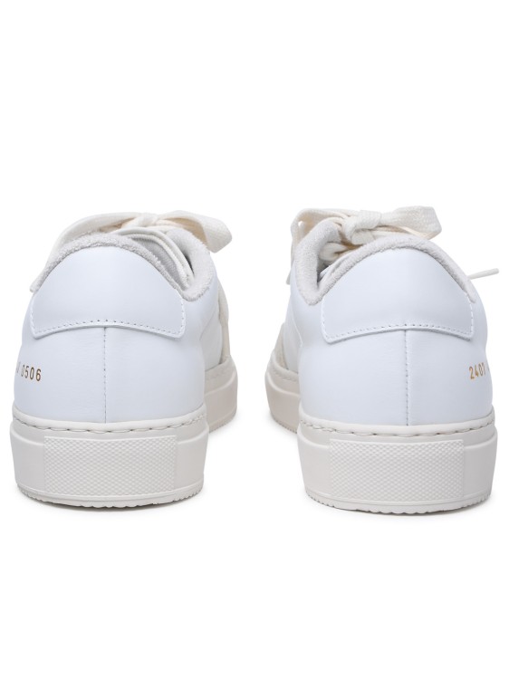 Shop Common Projects Tennis Pro' White Leather Sneakers