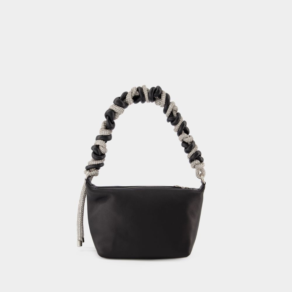 Kara Sac Hobo Phone Cord - - Cuir - Noir In Black