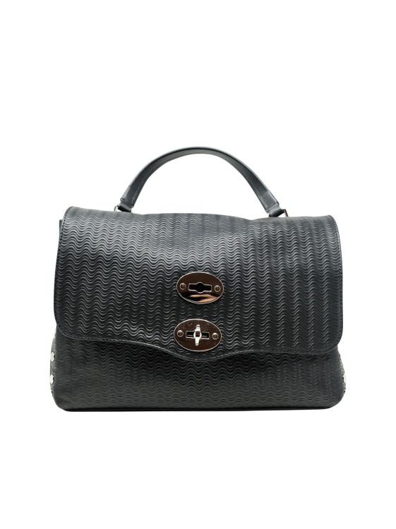 Zanellato Black Cashmere Blandine Luxethic S Leather Handbag