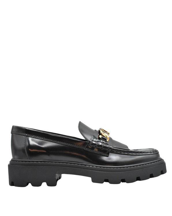 Shop Tod's Flat Shoes Black