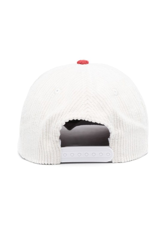 Wellness Corduroy Hat by Sporty And Rich in White color for Luxury