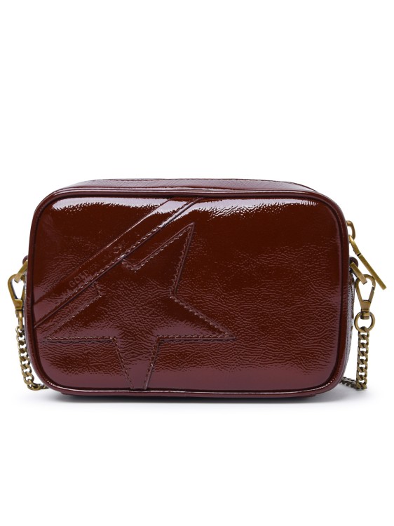 Marc Jacobs (the) Star Crossbody Bag In Burgundy Leather