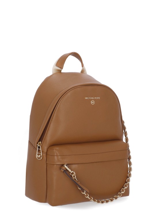 Shop Michael Michael Kors Slater Backpack In Brown