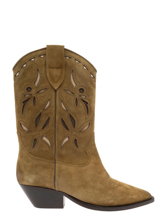 Shop Isabel Marant Brown Duerto Boots