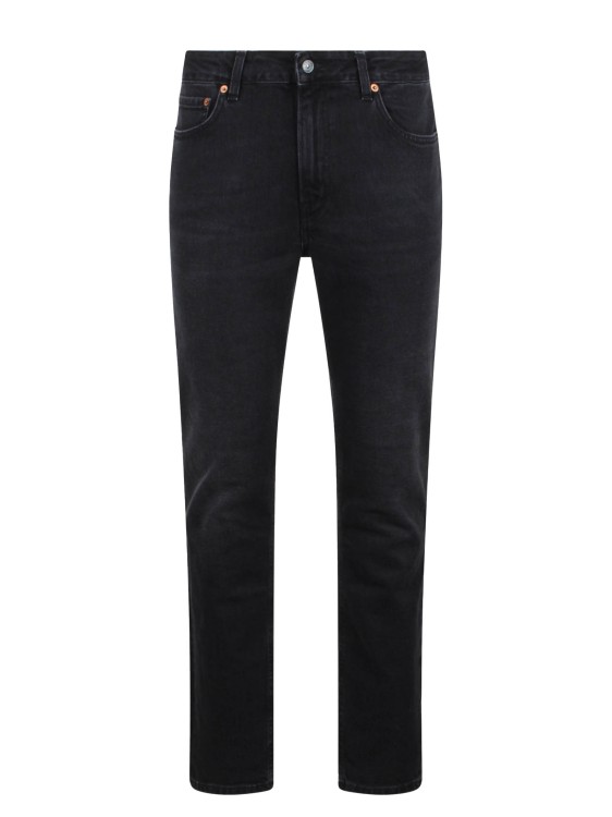 Haikure Cleveland Zip Soft Black Denim Jeans