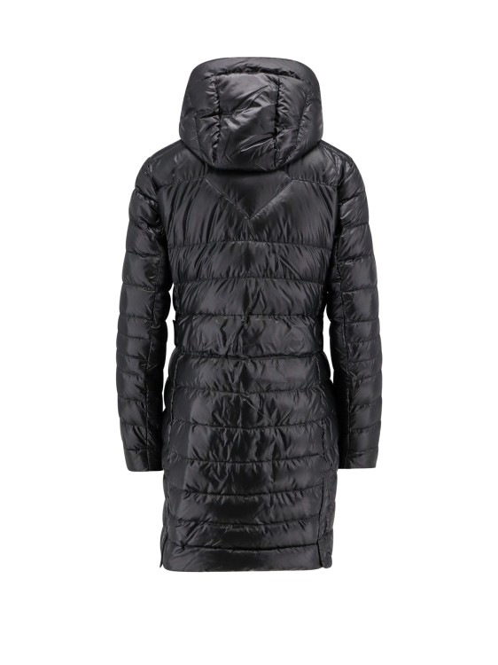 Shop Canada Goose Padded And Quilted Long Jacket In Black