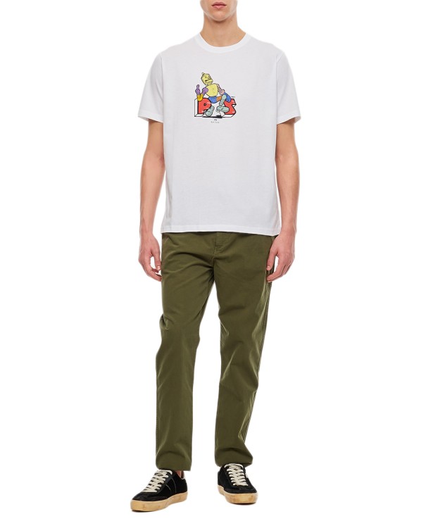 Paul Smith Robot T-shirt In White