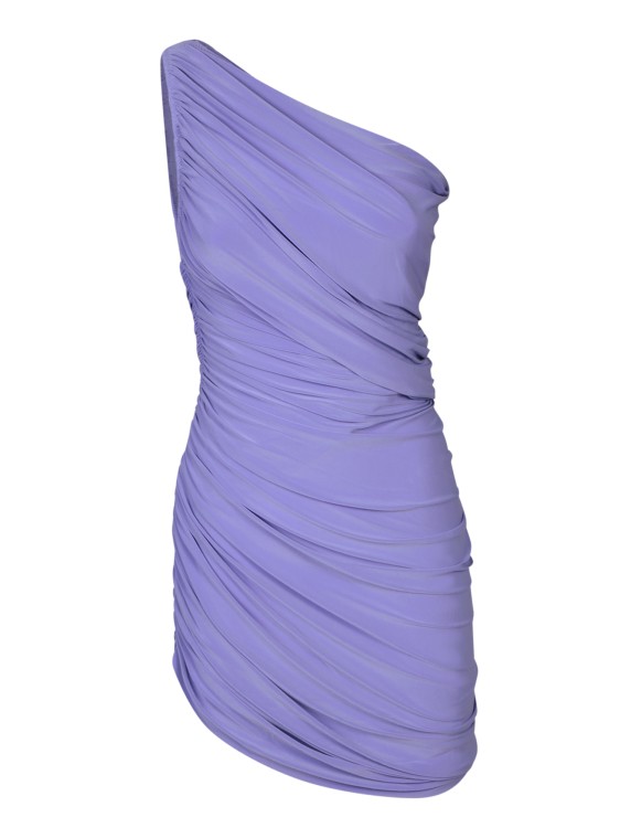 Norma Kamali Pickleball Diana Mini Dress In Purple