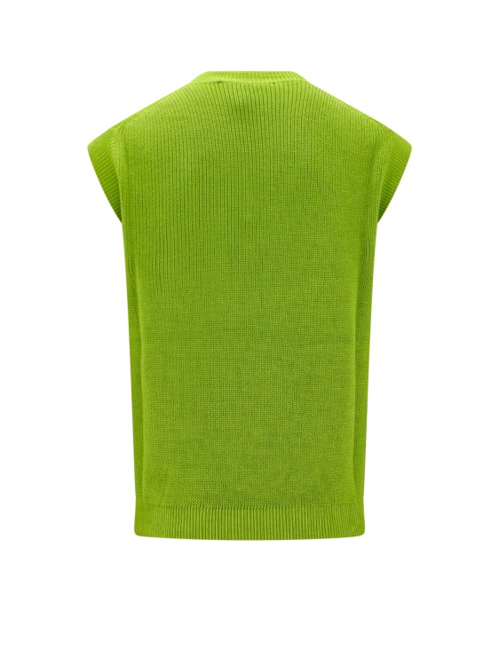 Shop Amaranto Green Cotton Vest