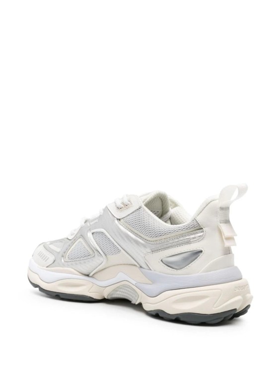 Shop Axel Arigato Satellite Runner Panelled Sneakers In White