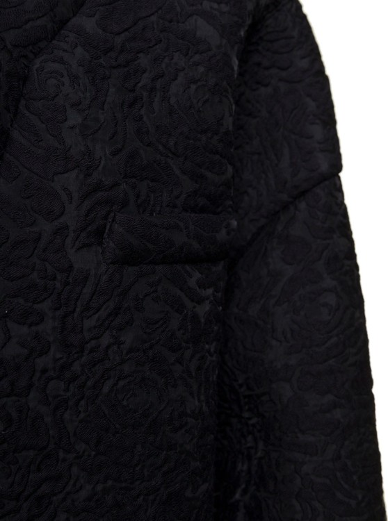 Shop Maison Margiela Black Cotton Blend Coat