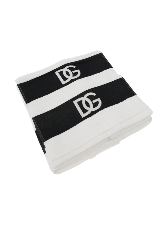 Dolce & Gabbana 5 Piece Towel Set Dg Logo In Not Applicable