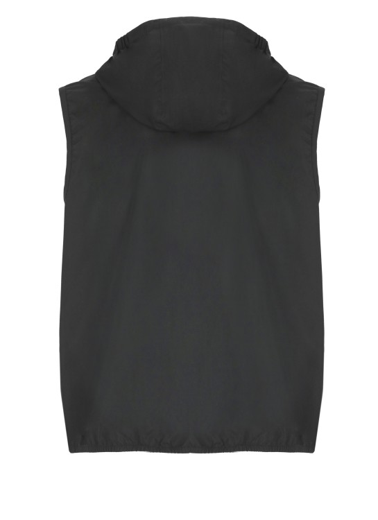 Shop K-way Valen Eco Stretch Dot Vest In Black