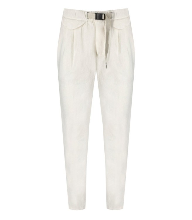 White Sand Brad Ivory Trousers In White