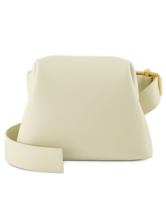 Osoi Mini Brot Hobo Bag  - Cream - Leather In Neutrals