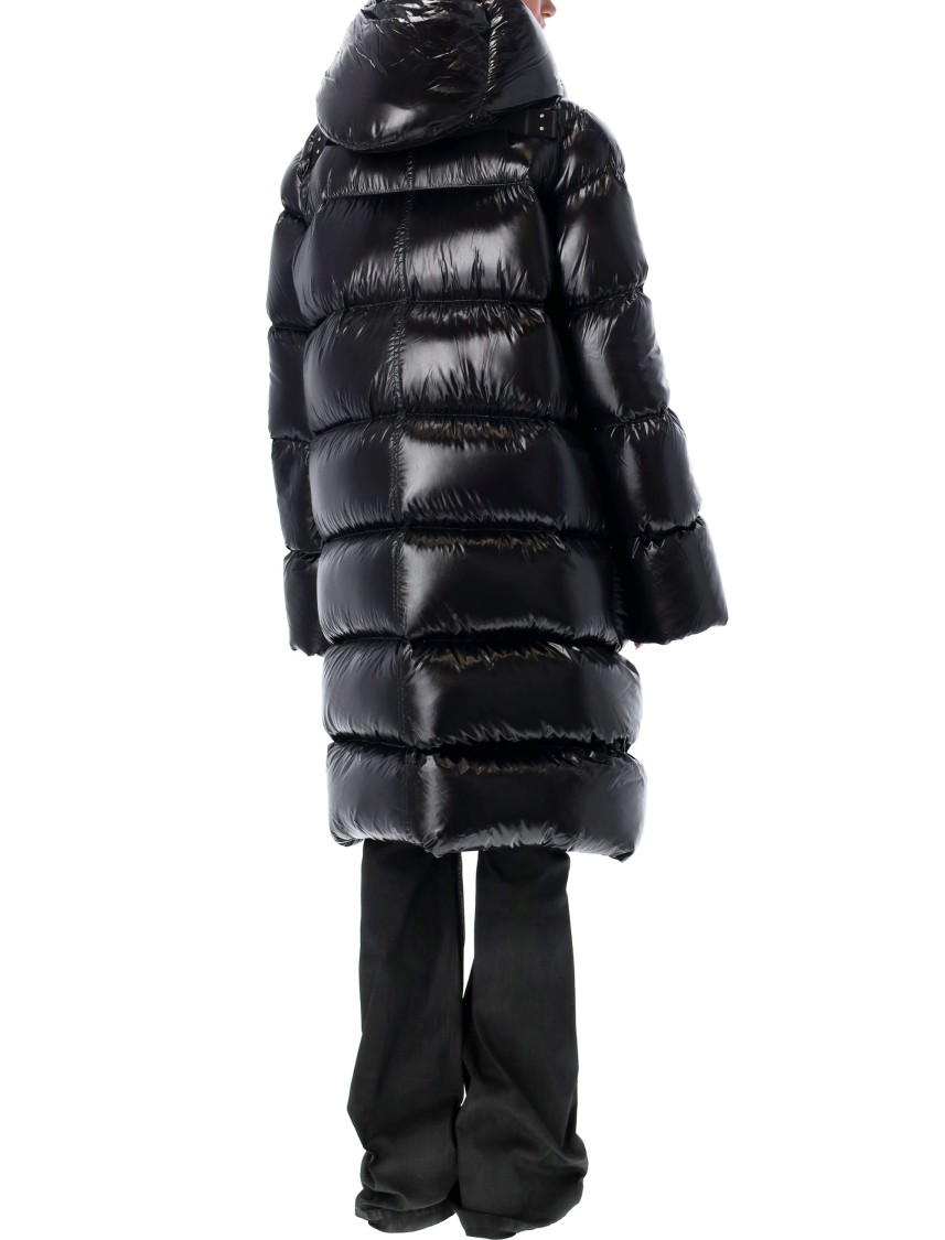 Rick Owens Ls Hooded Liner In Black
