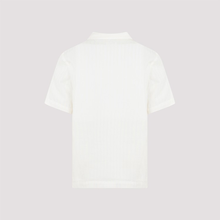 Shop Universal Works Ecru Cotton Shirt In White