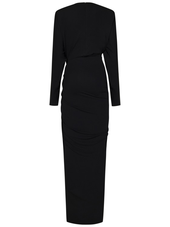 Shop Alexandre Vauthier Long Black Dress