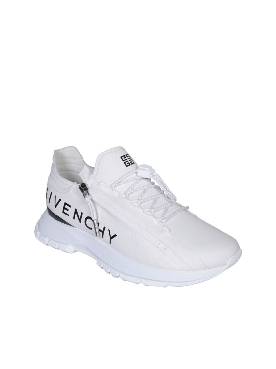 Shop Givenchy White Nylon Sneakers
