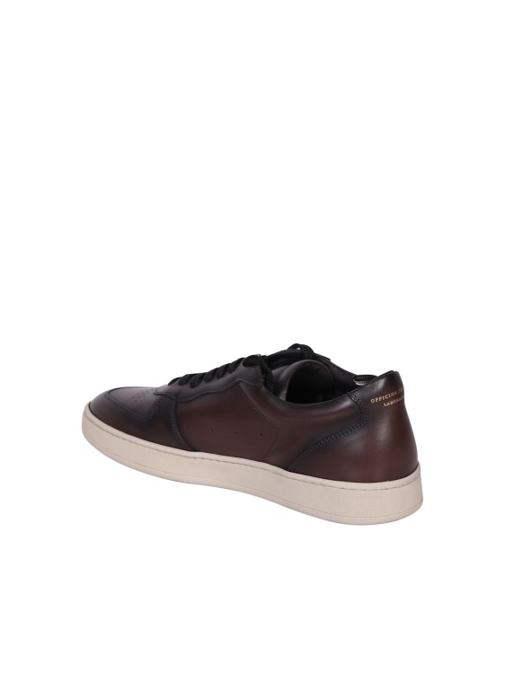 Shop Officine Creative Leather Sneakers In Brown