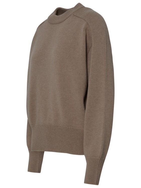 Shop Canada Goose Baysville Sweater In Beige Wool In Grey