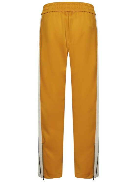 Shop Palm Angels Orange Technical Fabric Track Trousers