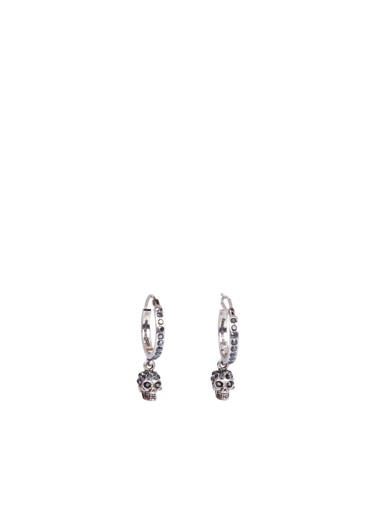 Alexander Mcqueen Embellished Earrings In Not Applicable