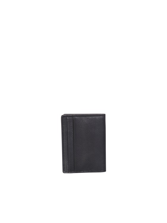 Shop Orciani Chevrette Card Holder In Black