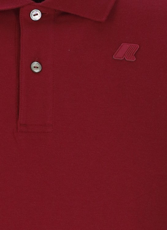 Shop K-way Amedee Polo Shirt In Red