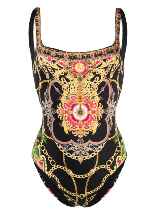Shop Camilla Jealousy And Jewels Black Swimsuit