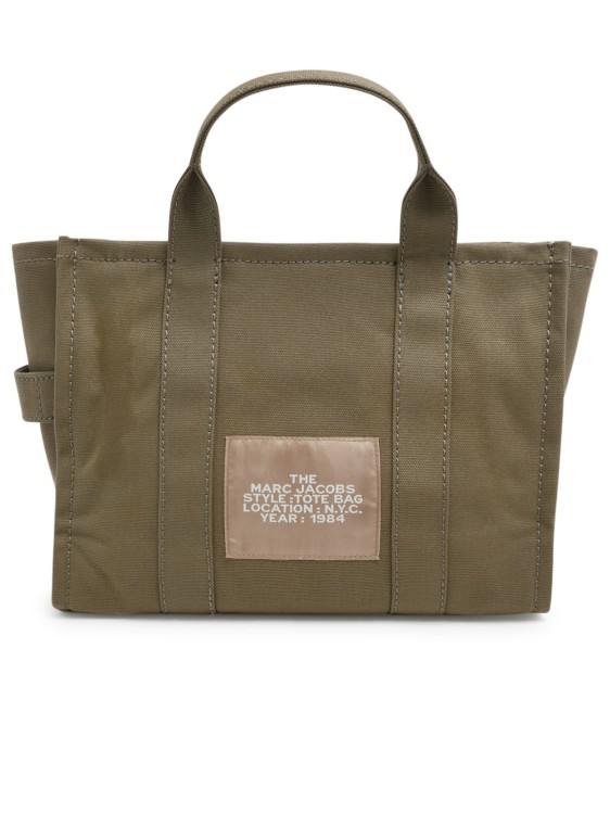 Shop Marc Jacobs (the) Small Cotton Tote Bag In Green