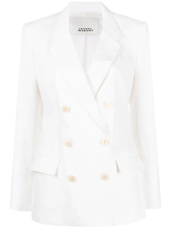 Isabel Marant White Double-breasted Jacket
