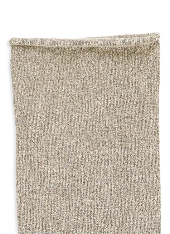 Brunello Cucinelli Beige Cucinelli Viscose Socks In Grey