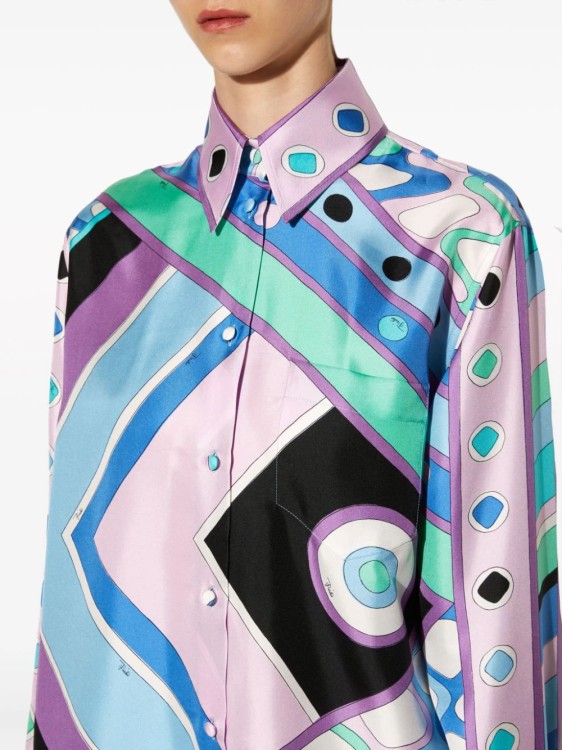 Shop Pucci Shirt Vivara-multicolor Print