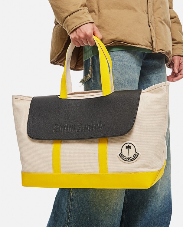 Shop Moncler Genius Tote Bag In Multicolor
