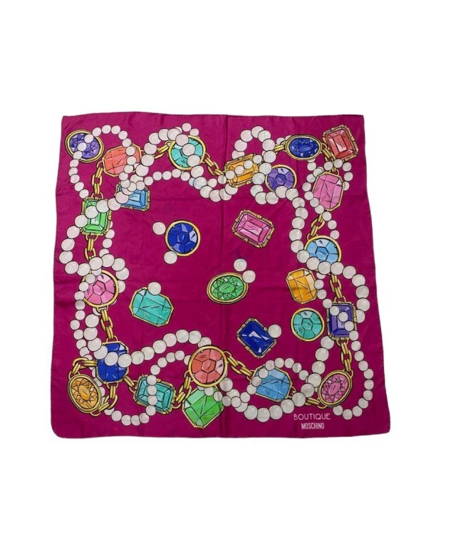 Moschino Scarf Jewelry In Pink