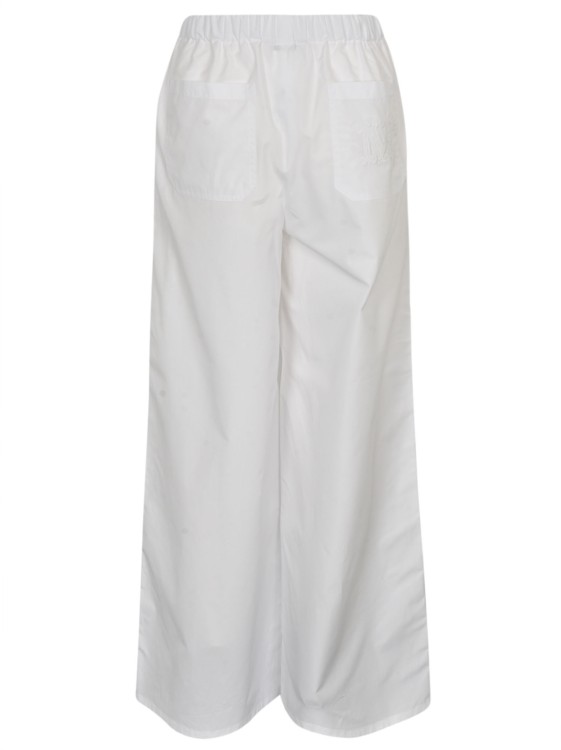 Shop Max Mara Wide Pants In White